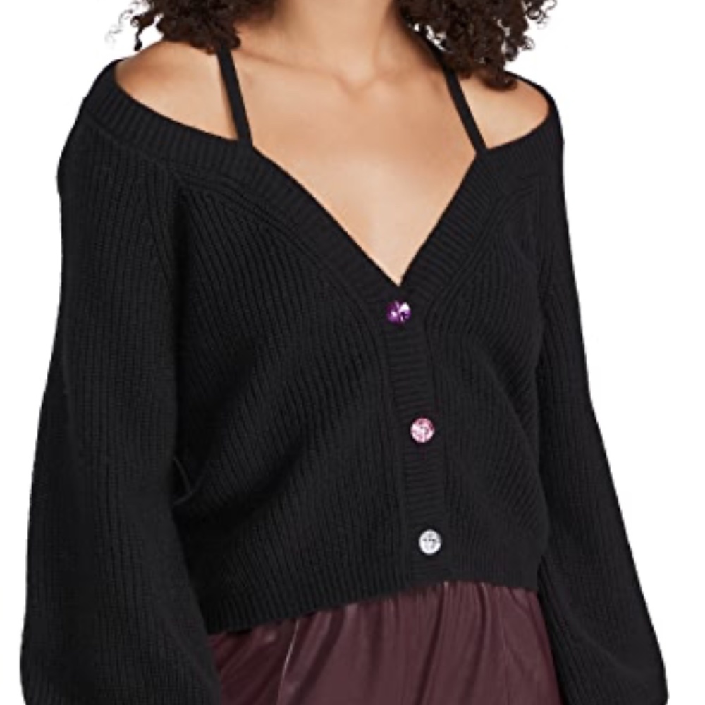 CAMI NYC, Elizabeth Sweater, Black, S